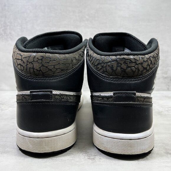 Nike Air Jordan 1 Mid SE Panda Elephant Sneakers - Men's Size 8.5 - Picture 6 of 15